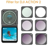 for dji action 2 filter camera professional sart uv cpl nd4 nd8 nd16 nd32 lens filter set accessories