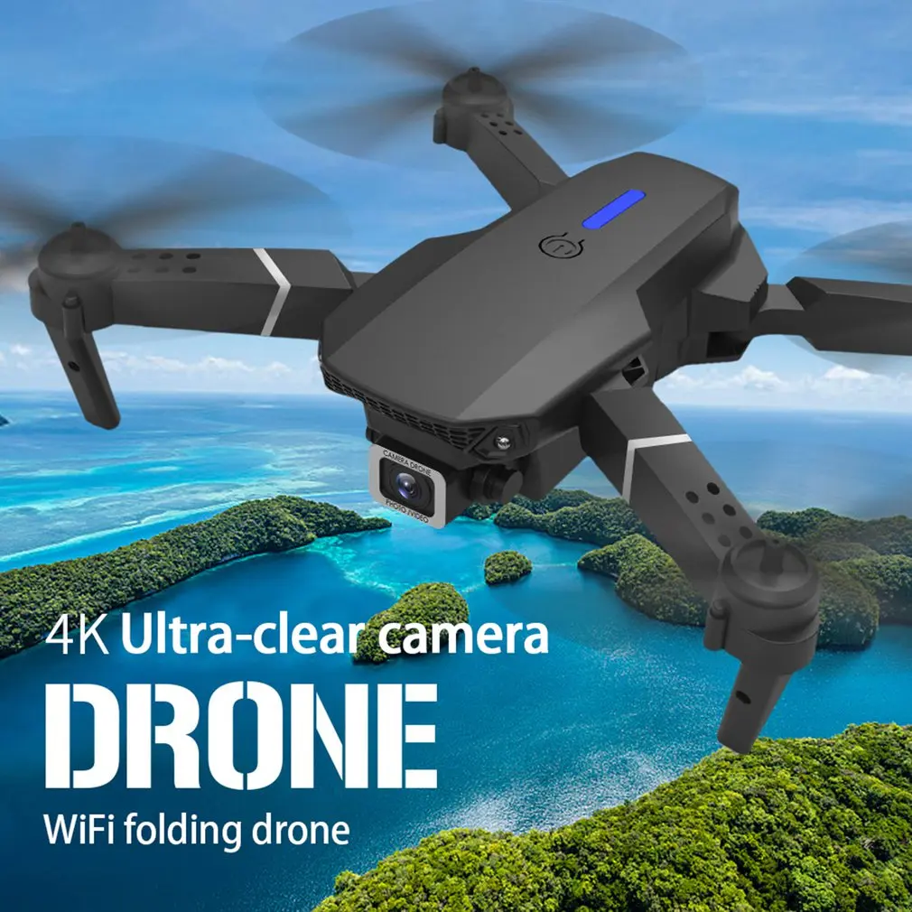 

Mini Drone 4K 1080P High Definition Camera WiFi Fpv Air Pressure Altitude Hold Foldable Quadcopter RC Drone Toy
