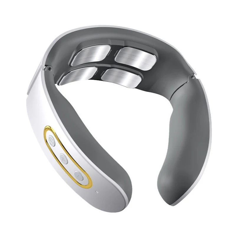 

3D Smart Electric Neck Shoulder Massager Pulse Cervical Vertebra Physiotherapy Massager Far Infrared Heating Pain Relief