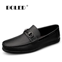 natural leather shoes men loafers moccasins plus size casual shoes flats male footwear slip on driving men shoes zapatos hombre