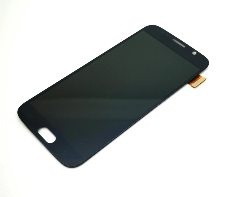 Супер AMOLED ЖК-дисплей для samsung Galaxy S6 G920 G920F G920P G920I G920V G920A ЖК-дисплей кодирующий преобразователь сенсорного экрана в сборе