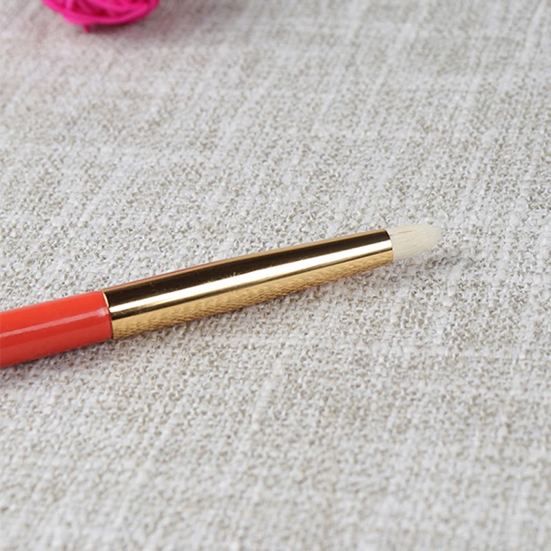 406 Профессиональная Кисть для макияжа маленький карандаш кисть теней век мягкая