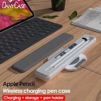 for wireless charging case apple penicl storage box carrying charger receiving case pencil holder stand for apple pencil