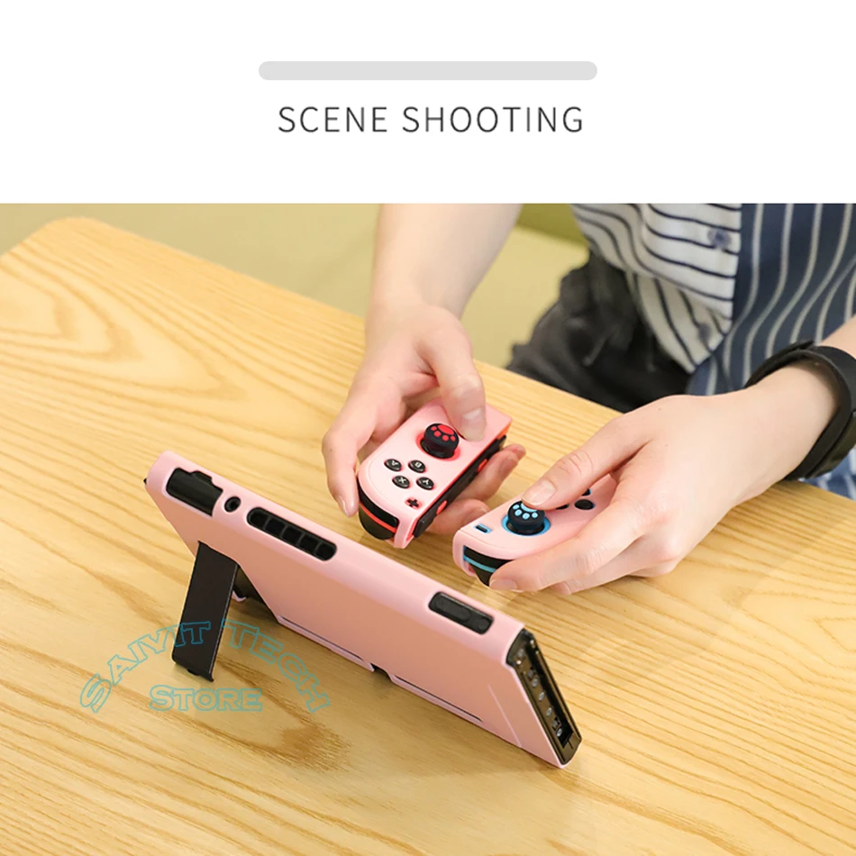 Новинка 2020 цветной защитный жесткий чехол Nintendo Switch из поликарбоната съемный