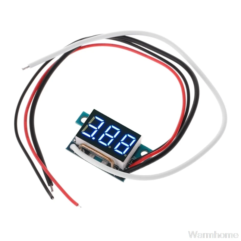 

DC0-10A Digital LED Ammeter Current Panel Meter 0.36in Module Reverse protection S15 20 Dropshipping