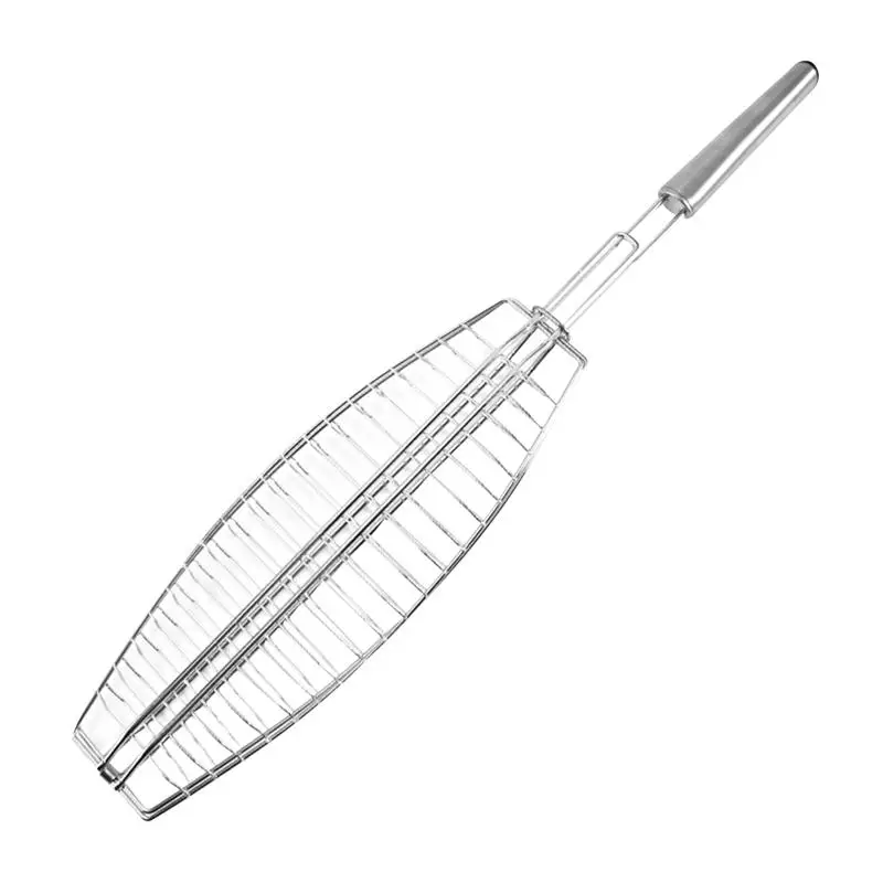 1 шт. гриль из нержавеющей стали сетка для барбекю зажим гриля рыбы бытовой
