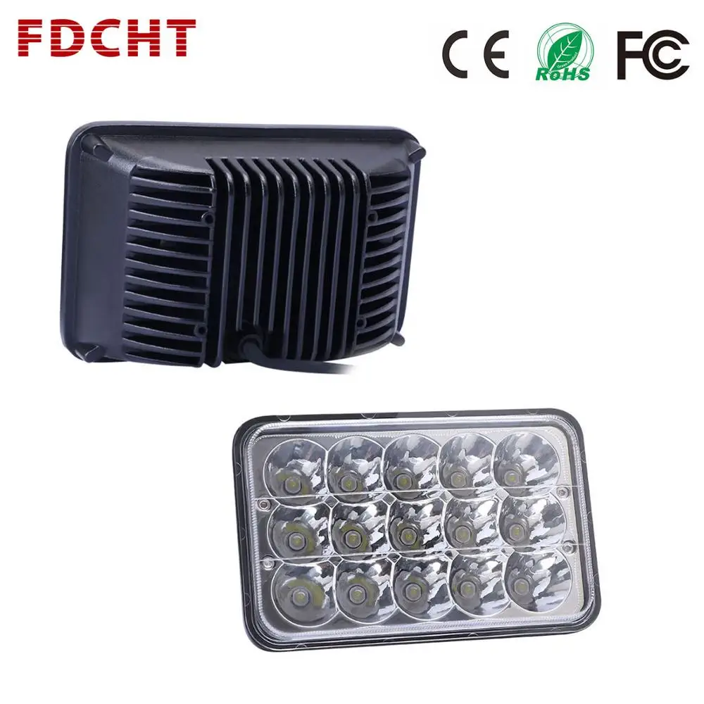 FDCHT rampe focos barra led bar para auto faros внедорожный 4x4 Автомобильный светодиодный рабочий