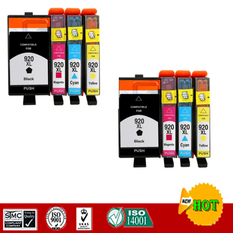 

Совместимый чернильный картридж для HP 920 подходит для HP Officejet 6000 6500 6500 беспроводной/6500A 7000 7500 7500A и т. д.