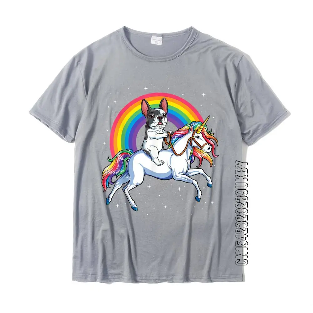 Футболка с изображением французского бульдога единорога для девочек