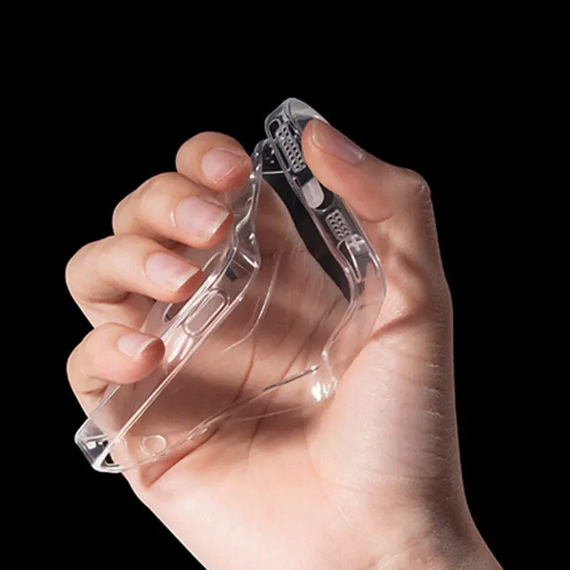 Прозрачный чехол для iphone 8 plus Роскошный прозрачный телефона 11 Pro Max xs x 6 6s 7 7plus 5 s