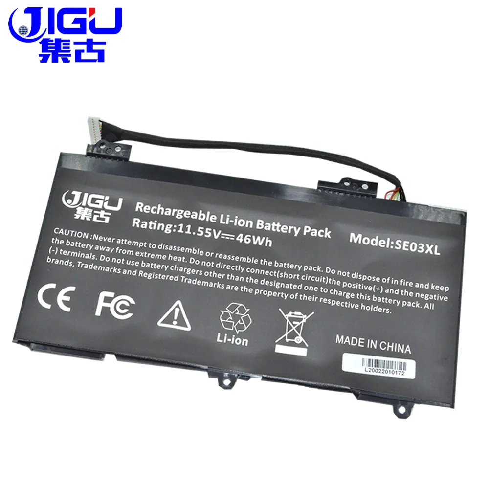Аккумулятор JIGU для ноутбука HP 3 ячейки 849568 541 SE03041XL павильона 14 AL120ND al104ni al000 AL102NX