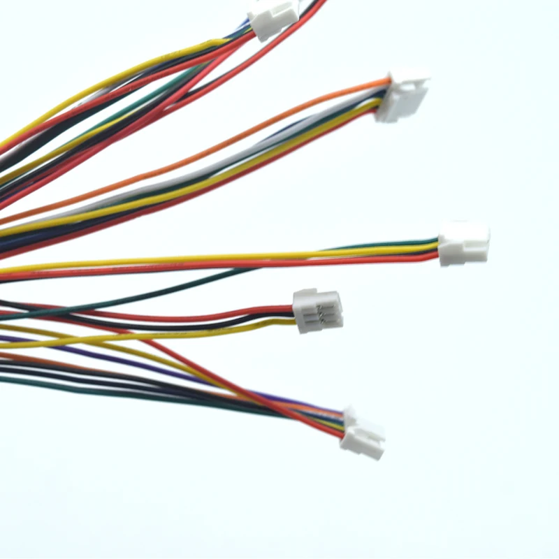 10 шт. Micro JST GH 1 25 2P 3P 4P 5P 6P 7P 8PIN Штекерный разъем с проводными кабелями 150 мм один 28AWG -