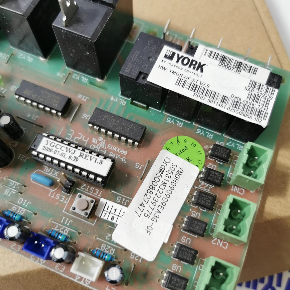 

Оригинальные аксессуары для центрального кондиционера Йорк, материнская плата YGCCWJ REVL1