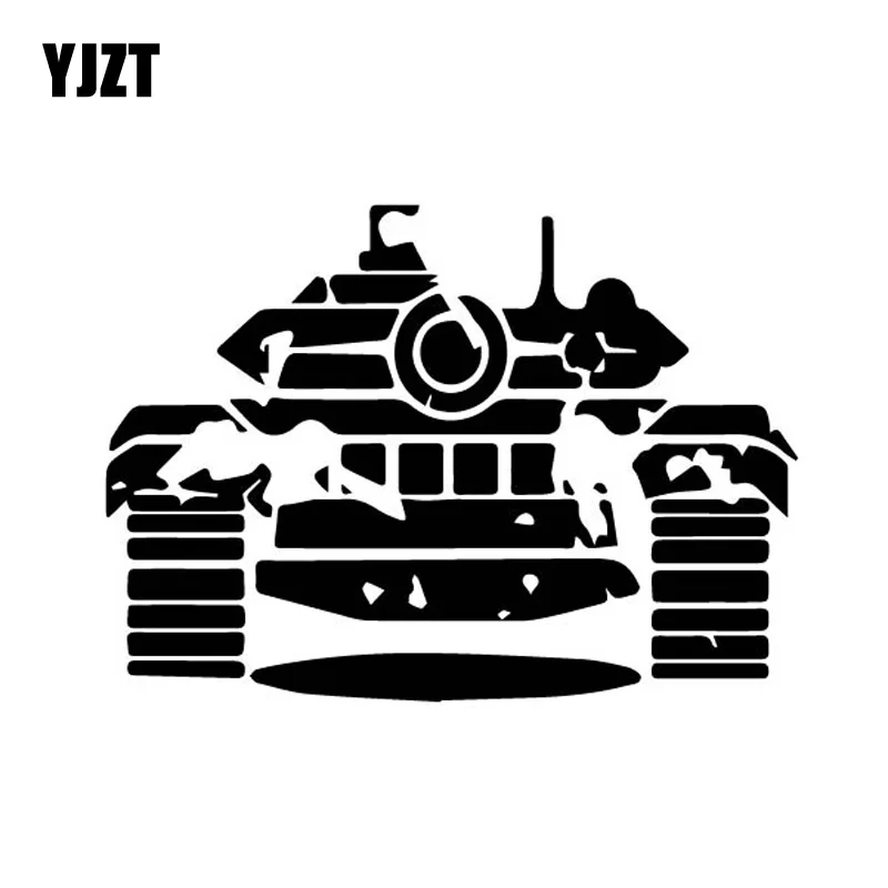 YJZT 16 5 см * 11 9 битва война ад Багги Cool Tank ослепительно виниловые наклейки в виде