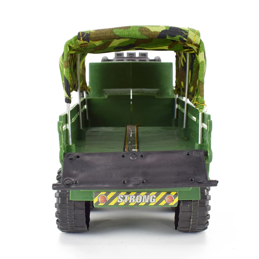 Инерционный военный литой грузовик модель автомобиля камуфляж моделирование