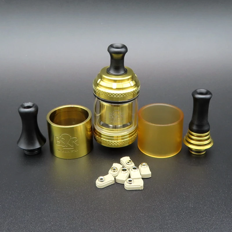 Hongxingjia Berserker Mini V2 MTL RTA Atomizer BSKR Single Coil Vaper 22 мм электронная сигарета |