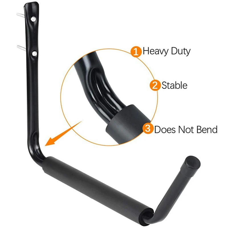 

Promotion!1 Pair Cleaning Brushes Green & 4 Pcs Kayak Storage Hooks Kayak Storage Rack Utility Rack, Heavy Duty Garage Hangers