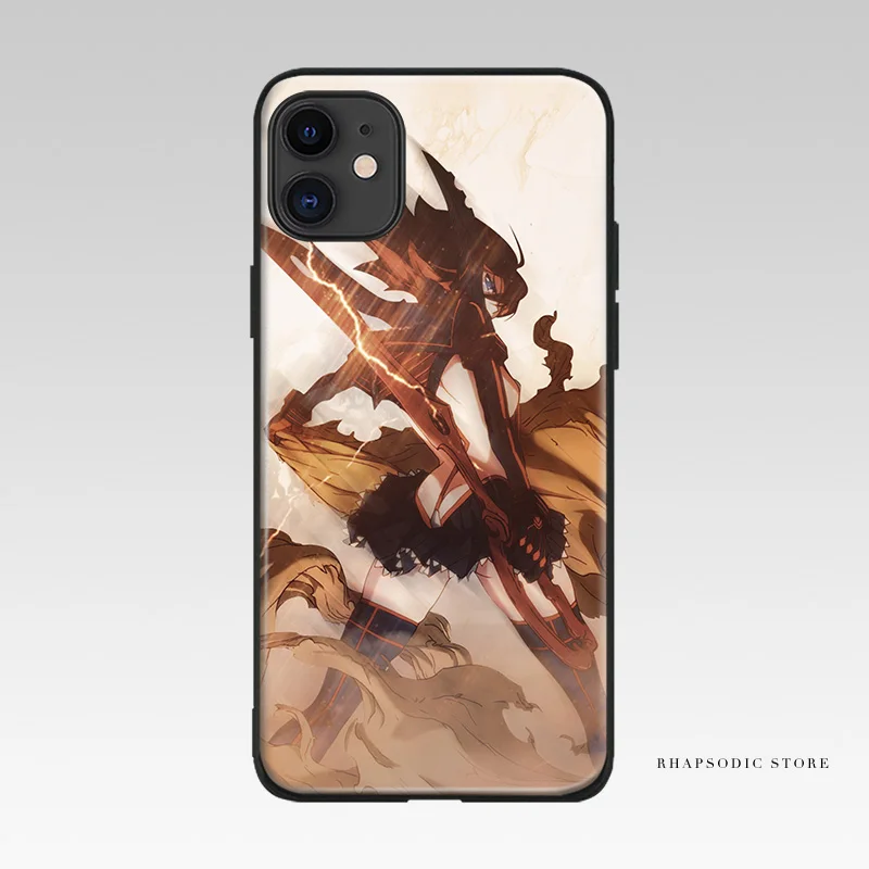 Мягкий силиконовый чехол для телефона Ryuuko Matoi Kill la Anime iPhone SE 6 6s 7 8 Plus X XR XS 11 Pro Max |