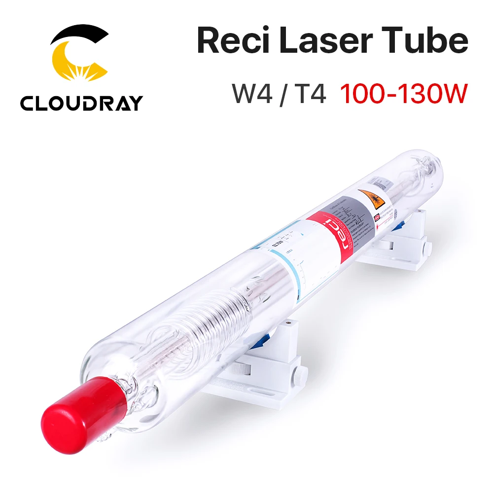 Cloudray Reci W4/T4 100W CO2 Laser Rohr Holz Fall Box Verpackung Dia. 80mm/65mmfor CO2 Laser Gravur Schneiden Maschine S4 Z4