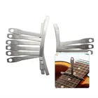 9 шт. измерительная струна для гитары, средство для снятия радиуса нижней Струны гитары из нержавеющей стали, набор аксессуаров для акустического ремонта