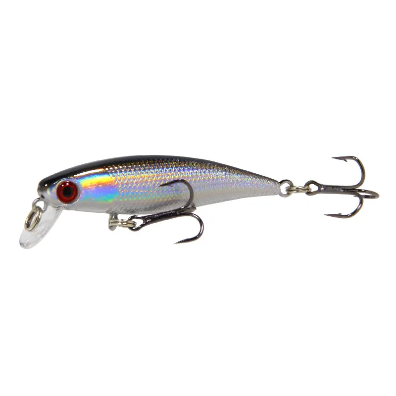 

1 Pcs 6.5cm 4.3g Artificial Hard Bait Minnow Fishing Lures Wobbler Crankbait Floating Treble Hook Bass Pike Swimbait Pesca