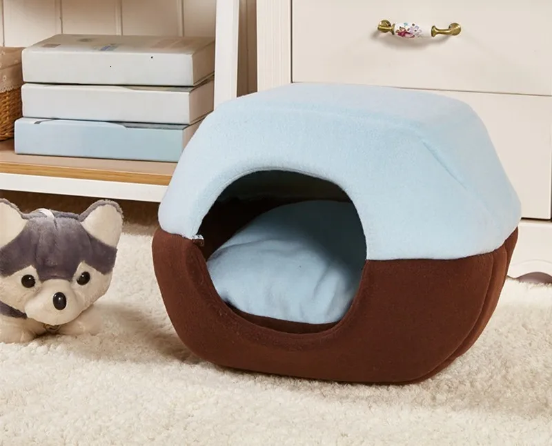 Benepaw, 3 цвета, моющийся, двойного назначения, собачий питомник, горячая Распродажа, новая кровать для собак, высокое качество, короткий флеш, уютный домик для домашних животных, кофе/красный/синий