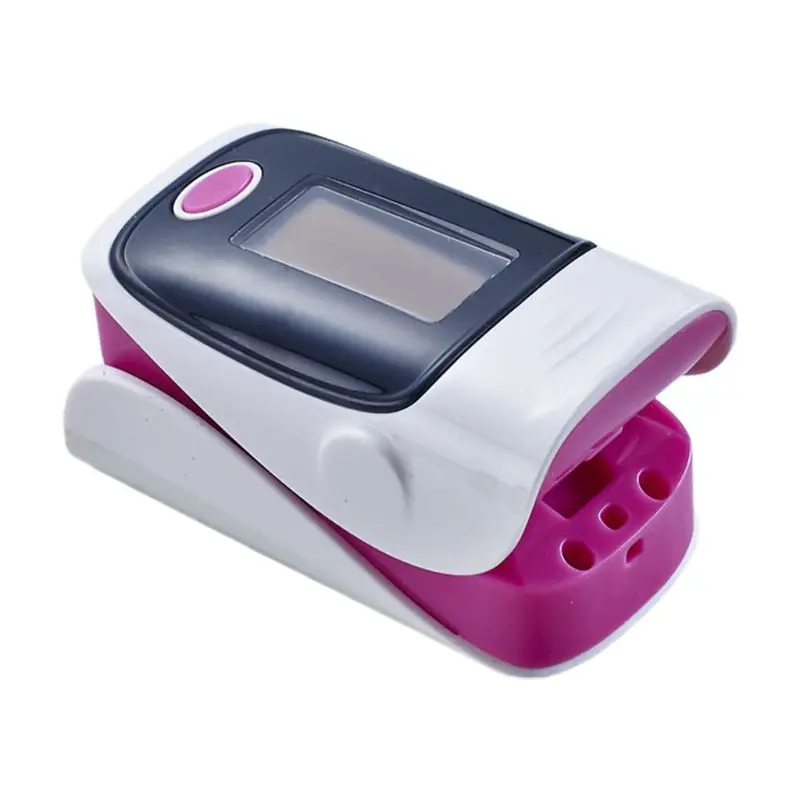 Портативный пальцевой Пульсоксиметр Sp02 миниатюрный прибор для измерения пульса