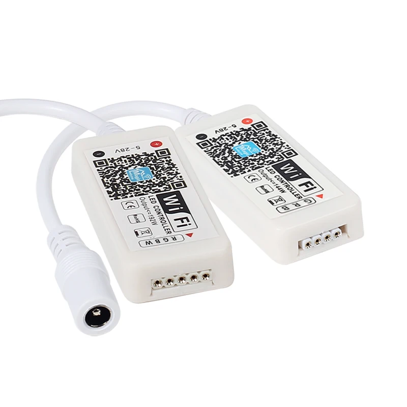 DC5-24V беспроводной wifi светодиодный RGB контроллер RGBW контроллер ИК/РЧ пульт дистанционного управления IOS/Android для светодиодной ленты RGB RGBW RGBWW