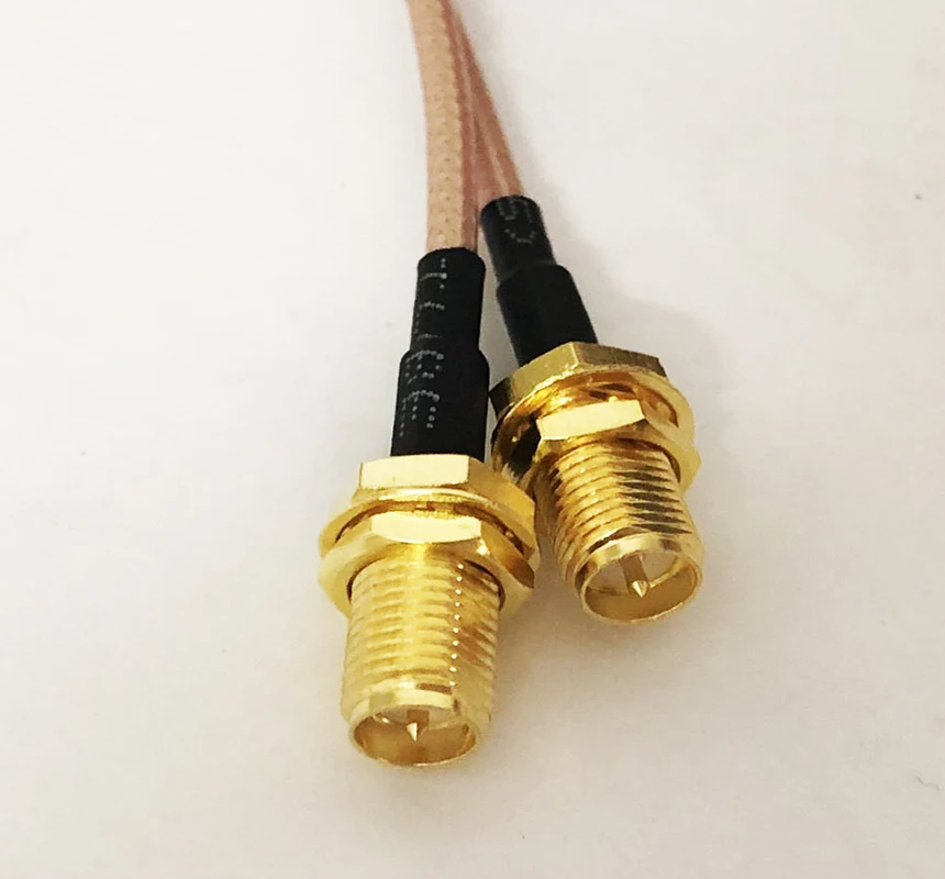 10 шт./лот SMA male под прямым углом до RP-SMA гнездовой гайки кабель RG316 10/15/20/30/50 см 1 м