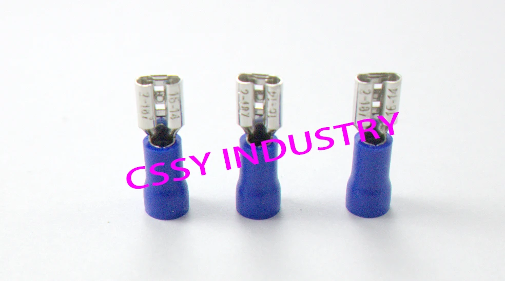 25 шт. предварительно изолирующий женский и мужской клеммный блок разъем FDD1.25/2/5. 5