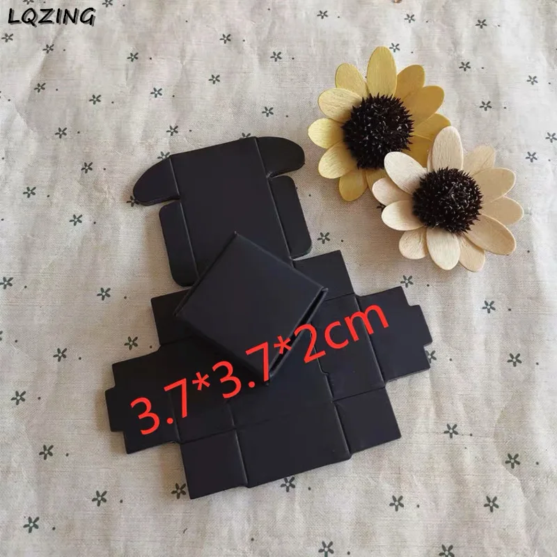 50 шт Мини размер 37*37*20 мм маленькие коробки для подарков свадебные конфеты ручной