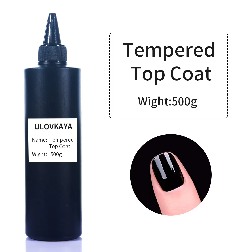 ULOVKAYA 500 г Заводская поставка УФ гель базовое верхнее покрытие удаляемое
