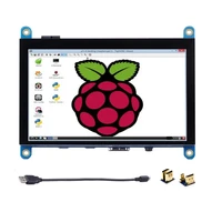 raspberry pi 5 inch usb display 5 touch screen 800480 lcd monitor for raspberry pi 4 3 model b pi 4b 3b 3b