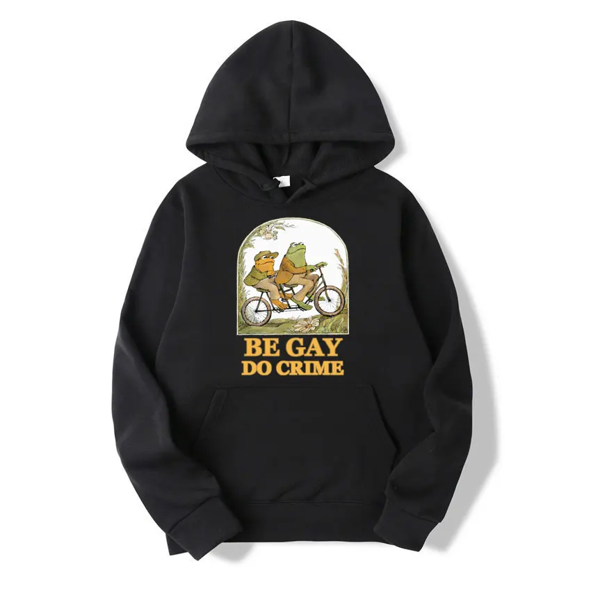 

Funny Skateboard Frog Print Spring Tracksuit Vintage Casual Long Sleeve Japanese Style Hoodie Men Harajuku Cotton Sweatshirts