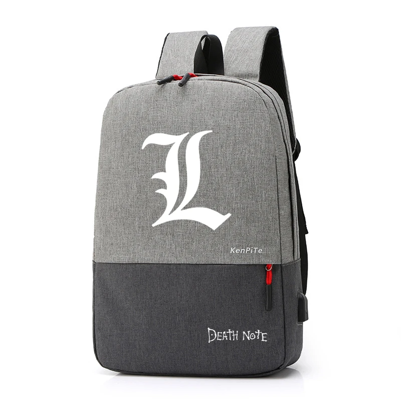 Аниме Рюкопись Смерти Косплей Картонный Школьный Плечевой Мешок Рюкзак Оксфорд Подросток Ноутбук Путешествия Мода Рюкзак Подарок.