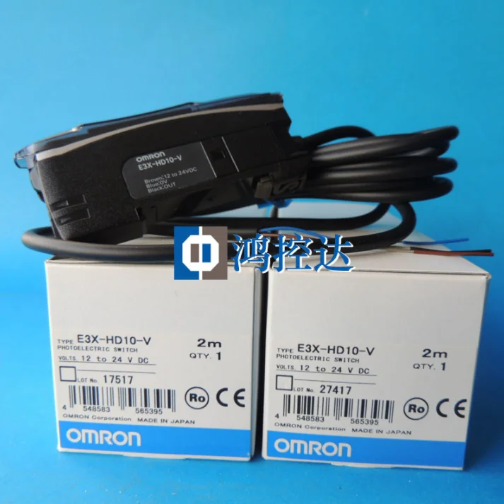 1 шт. Новый Omron E3X HD10 V E3XHD10V 2 м фотоэлектрический переключатель в коробке # OM| |