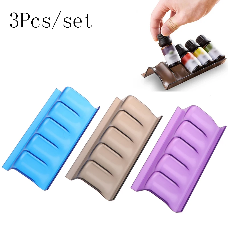 Пластиковый держатель для хранения эфирных масел|Многоразовые бутылки| |