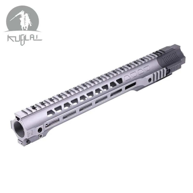 14 inch Gray Джейлбрейк Алюминиевый жесткий пальто анодированный 12 ''14'' страйкбол handguard тактический рельс для AEG гель бластер - Цвет: 14 inch Gray