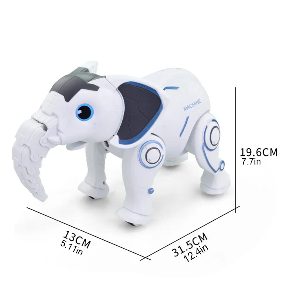 

Intelligent Remote Control Elephant Singing And Dancing Programmable Robot Boys And Girls Christmas Birthday Present