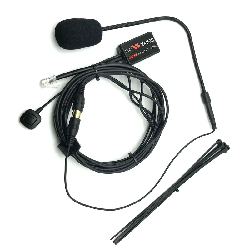 Finger PTT 6 контактный усиленный микрофонный динамик для Yaesu FT 7800 8800 8900 1802 1807 FTM 350 FT7800
