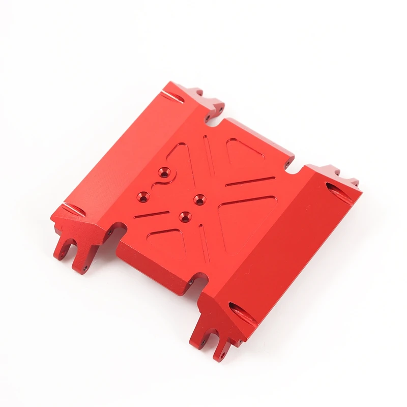 

for 1/10 90018 90020 90056 CNC Metal Skid Plate Gearbox Mount Base