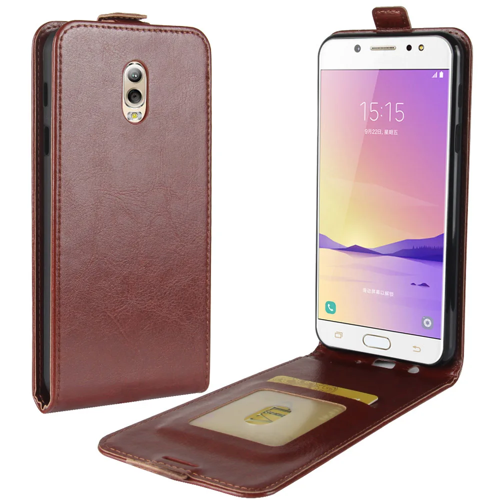 Чехол книжка из искусственной кожи для Samsung Galaxy C7|Бамперы| |
