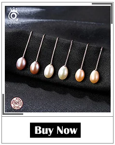 ORSA JEWELS, женские серьги-гвоздики с натуральным пресноводным жемчугом, 8 мм, белый, розовый жемчуг, 925 пробы, серебро, Женские Ювелирные изделия для вечеринки RSE86
