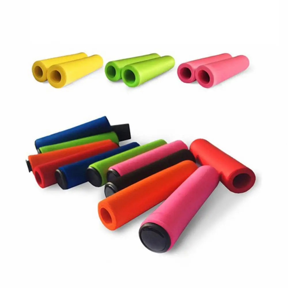 1 пара силиконовые амортизирующие велосипедные ручки противоскользящие