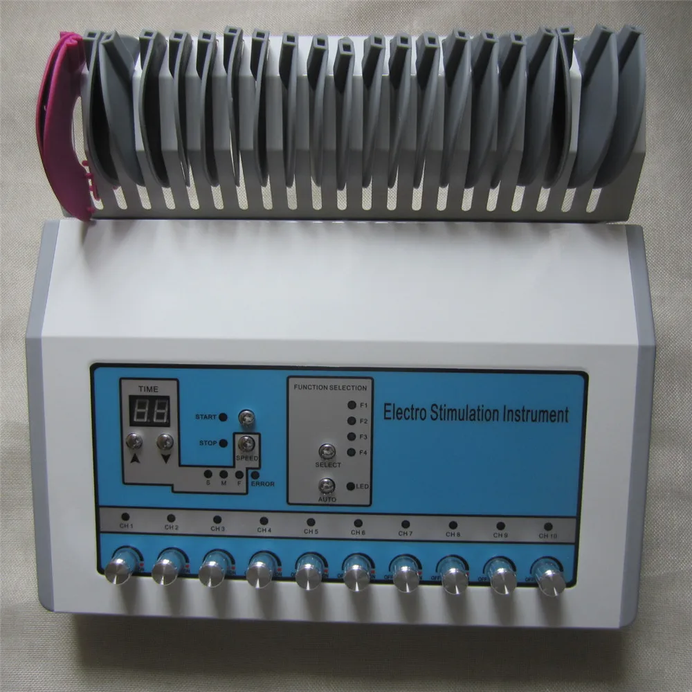 Портативное устройство русская волна электрод стимуляция мышц массажер EMS
