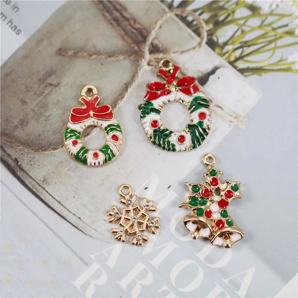 Оптовая продажа 19 шт. креативные рождественские подвесные украшения DIY