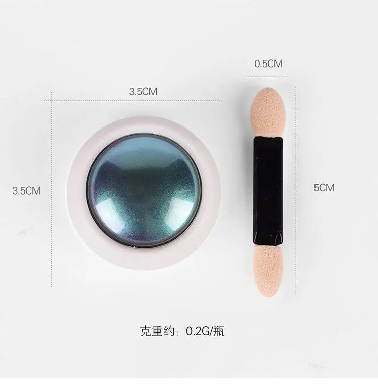 9D блеск для ногтей порошок волшебный эффект кошачьих глаз Волшебная зеркальная