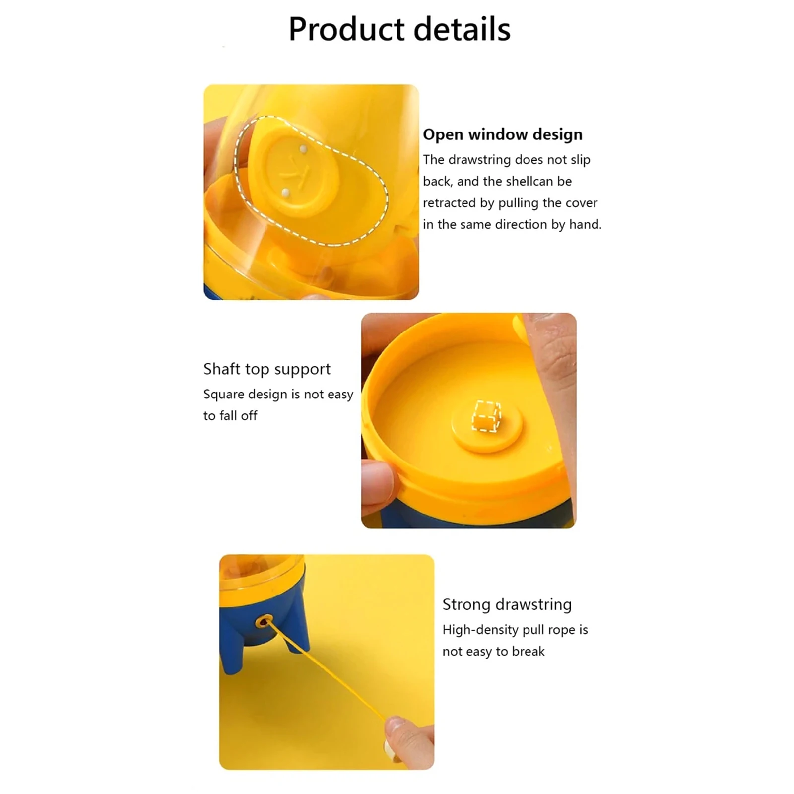 

Egg White Yolk Mixer Manual Household Egg Yolk Albumen Blender Shaker without Breaking the Eggs for Kitchen ANDF889