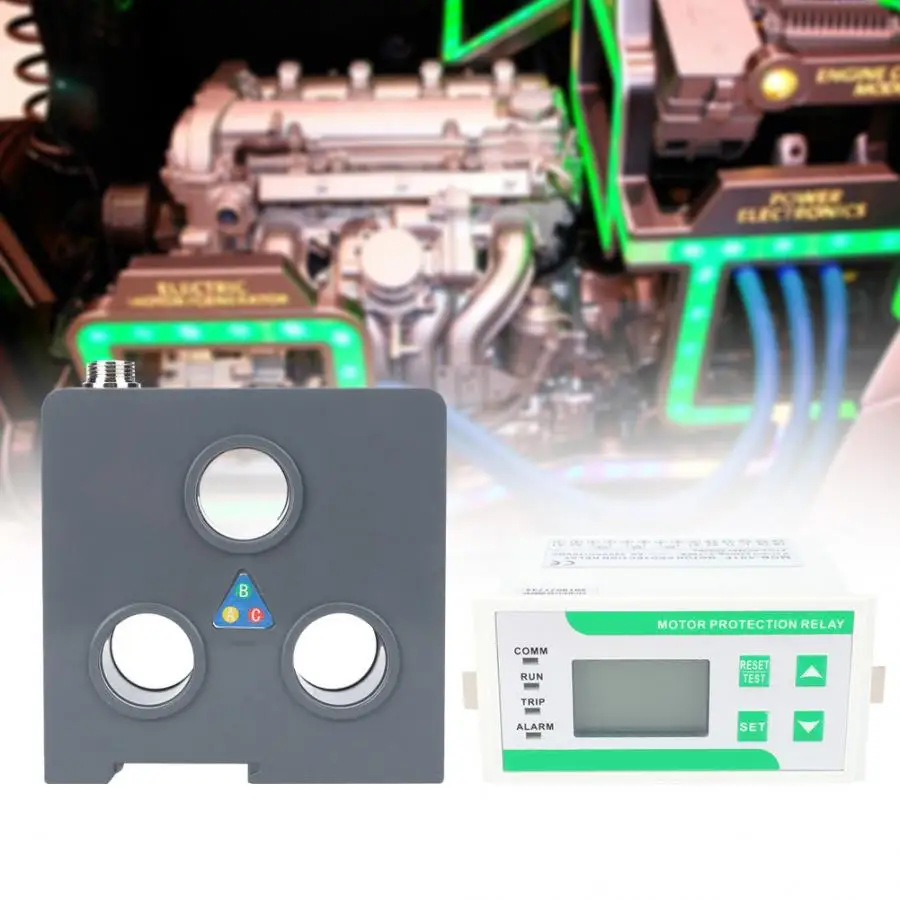 Умная защита двигателя для ЖК экрана с установкой раздельного типа фазы