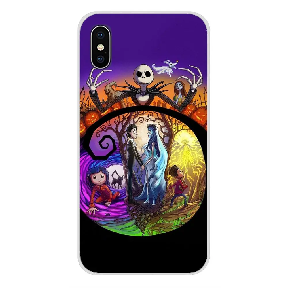 Чехол JACK SKELLINGTON для телефона sony Xperia Z Z1 Z2 Z3 Z5 compact M2 M4 M5 E3 T3 XA huawei mate 7 8 Y3II | Мобильные